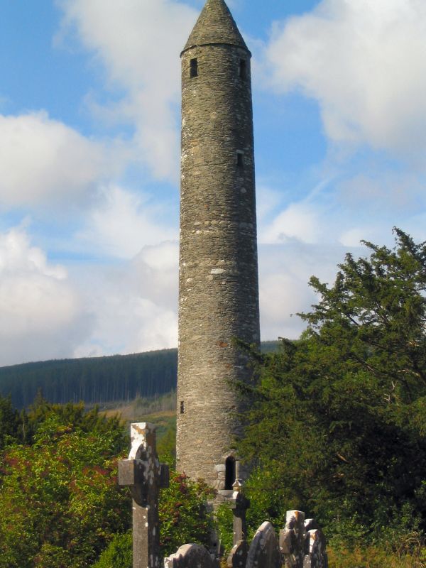 Glendalough round tower